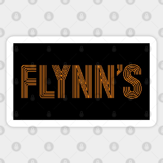 Flynn's - pixel Sticker by CCDesign